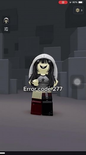 Error code 277