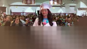 Graduating seniors of Academy of Our Lady of Guam, Class of 2023, are celebrated during their commencement ceremony held at the Father Duenas Memorial School in Mangilao on May 12, 2023. 🎥: Rick Cruz/PDN | Pacific Daily News