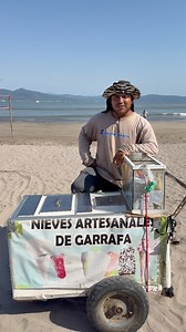 1.7K views · 16 reactions | La nieve artesanal de garrafa de la playa #ice #icecream #reels #virals #rico #playa #beach | Así es Nayarit | Facebook
