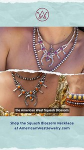 Capture the vibrant spirit of the Southwest in our squash blossom necklace. Made with sterling silver, turquoise and colorful gemstones. | American West Jewelry by Carolyn Pollack | Facebook