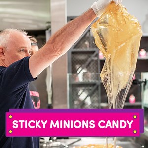Handmade Sticky Minion Candy 🍬 | Sticky