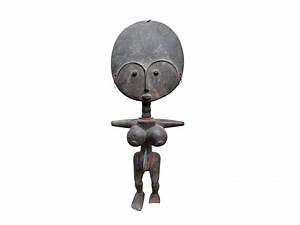 Antique Akuaba Fertility Doll: Traditional Ghanaian Ashanti Wood Sculpture - Etsy