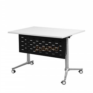 [Hot Item] Folding Conference Meeting Room Table Smart Luxury Modern Design Office Furniture Wood Top Conference Table