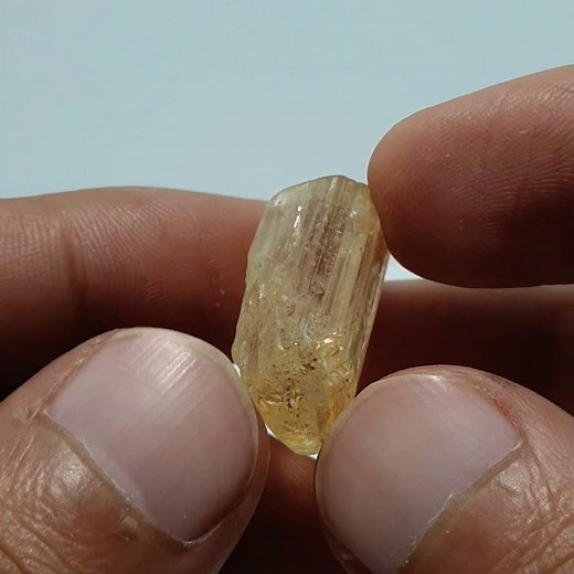 Gemmy Scapolite var. Meionite Crystal from Merelani Hills, Arusha, Tanzania