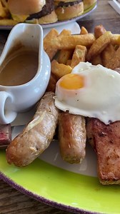 We had english food lunch shares with my boys at seaside #exmouth #chips #sausages #steak #chicken #burgers #fbreelspage #fbreels23 #familytime Jennifer Brown Vlog | Jennifer Brown Fashion Finds