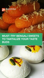 Bengali cuisine is renowned for its delightful array of sweets that are sure to tantalize your taste buds. Here are some must-try Bengali sweets that offer a unique and delectable experience. For more such interesting stories, visit https://www.buzztribe.news/ #Food #BuzztribeNews #FoodBuzz #Sugar #BengaliSweets #reel #reelsinstagram #instagram #trending #viral #instagood #reelitfeelit #reel #instadaily #reelsvideo #reelkarofeelkaro #instagramreels #reelsindia #instareels #trend #trendingreels #