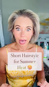 It’s HOT!! Let’s do a quick hair tutorial for short hair on hot days!! | KLN Beauty