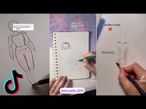Aprende a dibujar con estos tiktoks