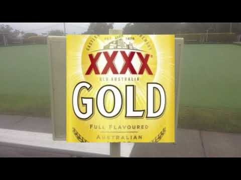 Drink stand sign - XXXX Gold