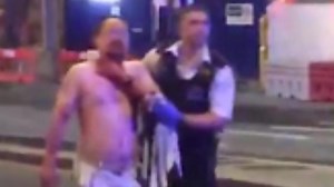 Dramatic footage of London's Borough Market attack