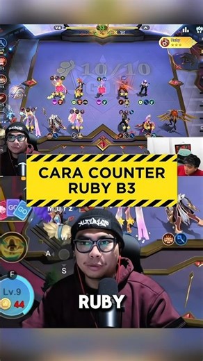 Tutor cara counter ruby B3 #kbggwp #nino #mcgg #mcreator #magicchessgogo