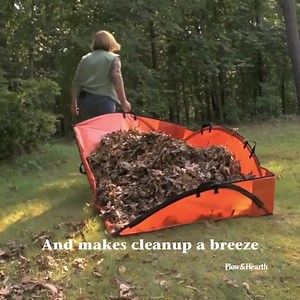 "This product took raking leaves to another level! My husband was very impressed with it." ⭐⭐⭐⭐⭐ | Plow & Hearth