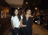 Model Pia Miller is very coy about her wedding date while out in LA