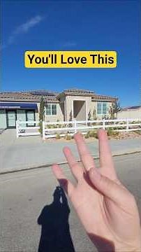 📍Palmdale | 2,300+ sq. ft. | 4 Beds | 3 Baths. Single-story new construction home in Palmdale.