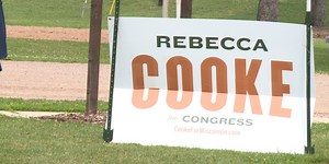 Rebecca Cooke hosts a “Cooke out” campaign kickoff event