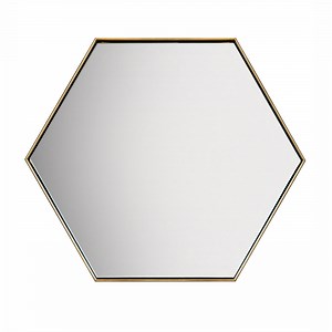 Cassiopea G Large Hexagonal Mirror