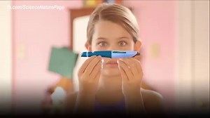 This smart pen (apparently a concept so far) allows you to scan colors around you and use them for your artwork. | Hashem Al-Ghaili