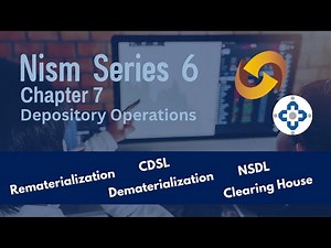 Chapter 7 | NISM Series 6 | Depository Operation Certification | Exam Preparation