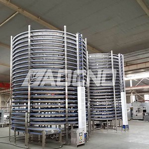 [Hot Item] Multi-Function Food Toast Bread Cooling Tower Belt Conveyor Processing Freezer Machine for Industrial Bakery