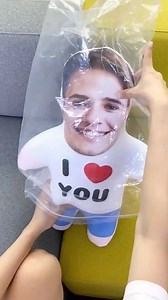 8.4K views · 125 reactions | ✋ Forget Flowers and Greeting cards!  This is the wackiest gift there is  拾  Send your friend, fam, boss, or lover a customized pillow for any occasion! Get a deal on your 1st order with code TAKE10. Upload your face, add text, and anonymous/ridiculous packaging all while supporting food hunger and giving back! Check out all of our fun products at www.potatoparcel.com 凜 ❤️ | Potato Parcel | Facebook