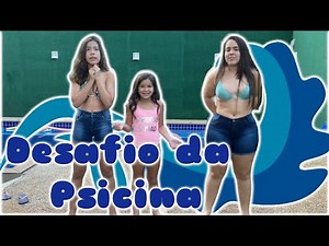 Desafio da Piscina com as amigas