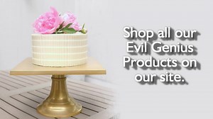 Can your cake comb do this? Shop all our contour combs here: http://bit.ly/2RVaDYG | Evil Cake Genius