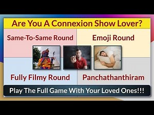 Play Connexion Full Game (Four Rounds) | Episode 2 | Tamil | Vijay Tv