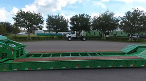 Now that's an incredible trailer! #TrailerShowcase #GlobeTrailers #Trucking #CustomBuilt #AmericanMade #Custom #HeavyHaul #HeavyEquipment #Transport | Globe Trailers