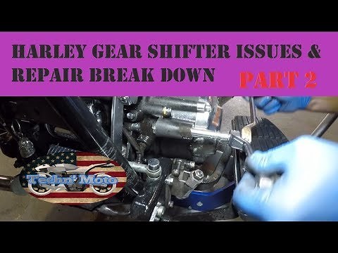 Harley Gear Shifter Bushings Install/Repair-Part 2 | Techn' Moto