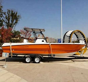 [Hot Item] 28FT High Quality FRP Canopy Fishing Yacht