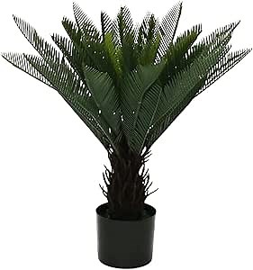 24" Outdoor Artificial Topiary Trees to Nature, Artificial Outdoor Trees, Fake Tree Potted Plant for Home Office Indoor Outdoor Decor