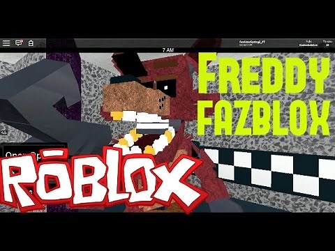 Roblox Freddy Fazblox Pizza RP - Part 1