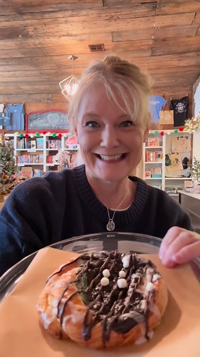 If you are needing a little cheer or pep in your day -come by and pick up a pastry ! New today - hot chocolate danish or cranberry orange scone with our usual favorites . #letsgo #winning #Holidays #bookstore | Paper Pages Bookstore