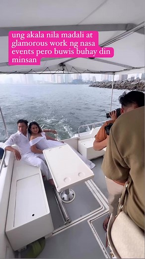 4.3K views · 99 reactions | behind the scenes sa mga exciting shoots na napupuntahan.. well dnaman nakakapagod pag naeenjoy mo trabaho mo lalo na pag game mga clients and fellow suppliers mo #fbreelsvideo #facebookreels #makeupartist #destinationmakeupartist #destinationshoot #MundangMacugay #mundangmacugayhairandmakeuphub#funshoot #adventure #prenup #preweddingshoot #yacht #funshoot | Mundang Macugay | Facebook