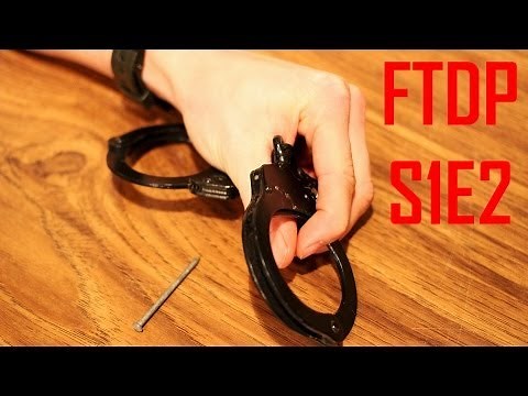 For The Dumb People: S1E2 - How to Lock and Unlock Double-lock Handcuffs (EASY)