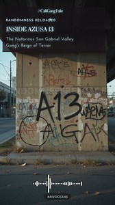 Unpacking the violent history of Azusa 13, a notorious Sureño street gang rooted in the San Gabriel Valley. Known for drug trafficking, extortion, and a brutal campaign of hate crimes, A13's influence, tied to the Mexican Mafia, has left a deep mark on Azusa, CA. Discover the story behind the headlines. #Azusa13 #SanGabrielValley #SGV #StreetGang #Sureño #MexicanMafia #LaEme #TrueCrimeCommunity #GangCulture #LosAngelesCrime #CaliforniaHistory #Azusa #CrimeWatch #UrbanHistory #SoCalGangs | Random