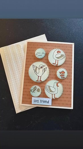 Grab Friendly Seagulls stamp set FREE with a $60 Stampin’ Up! order now through February 28, 2025 or while supplies last! #yourstampinupgal #shopwithbobbiemccormick #joinmysuteam #weplaywithprettypaper | Bee Crafty with Bobbie