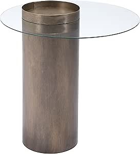 EMI End Table Antique Gold