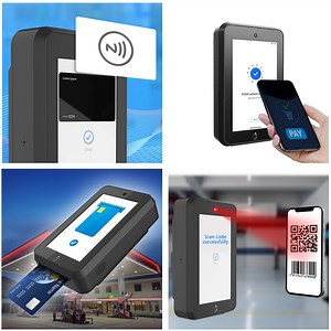 [Hot Item] Outdoor Self Service Kiosk Terminal POS Machine with NFC Qr Code Chip Card Payment Cm30
