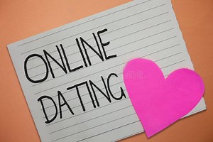 Word Writing Text Online Dating. Business Concept for Searching Matching Relationships EDating Video Chatting Stock Image - Image of conversation, adult: 125460041
