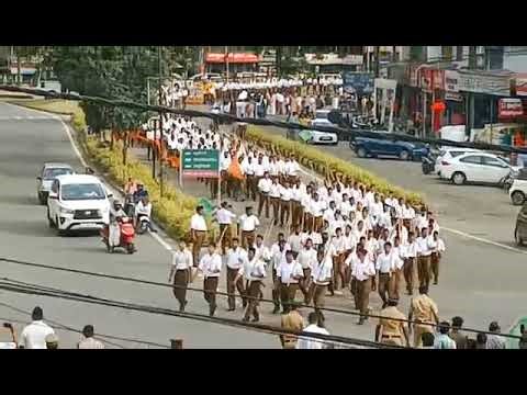 RSS ROUTE MARCH KERALA🔥..