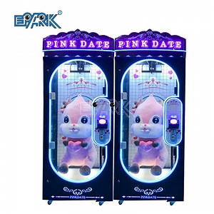 [Hot Item] Pink Date Cut Prize Crane Games Arcade Push Prize Toy Vending Gift Claw Scissor Machine