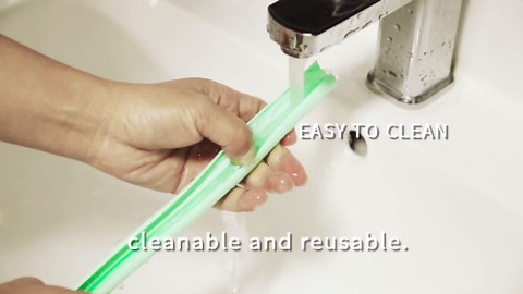 Reusable Silicone Straws - Openable & Washable, Easy to Clean, Straight Smoothie Straws - 5 Pcs, BPA Free, Eco-Friendly, Cold & Hot Compatible