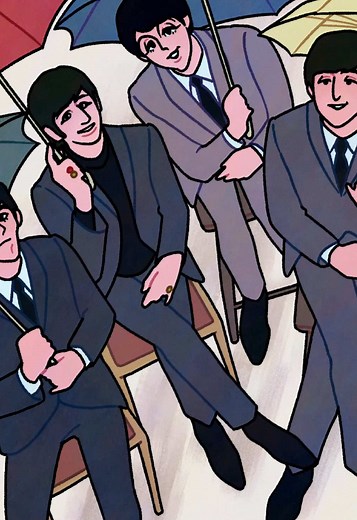Everybody pose! #thebeatles #ringostarr #georgeharrison #johnlennon #paulmccartney jeremyhillaryboobphd
