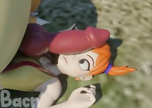 Misty x Charizard - Pokemon Hentai - Bacn