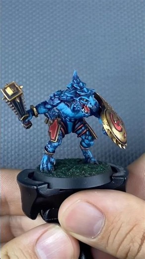Saurus Warrior Painting Process! #castellanpetrus #warhammer #ageofsigmar Seraphon