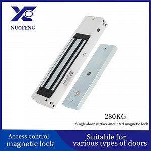 [Hot Item] Electromagnetic Lock Surface-Mounted 280kg 600lbs 12V Glass Door Lock System Gate Lock