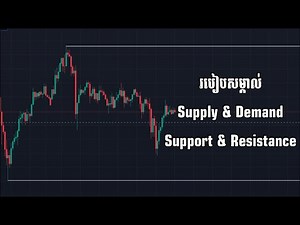 របៀបសម្គាល់ Supply & Demand និង​ Support & Resistance | DLOW FX