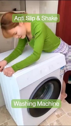 Is your washing machine getting annoying and noisy? Try this anti shake and slip washing machine add on to prevent it from moving too wild! #AntiSlip #AntiShake | DigiHome - Essential Finds