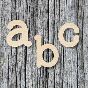 Baltic Birch Alphabet Wood Shape: Unfinished Letter Cutout - Etsy Canada